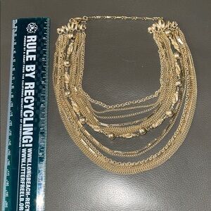 Vintage: Gold Multi-Layer Necklace